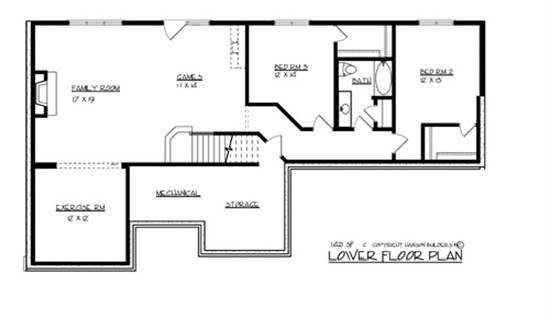 Lower Floor Plan